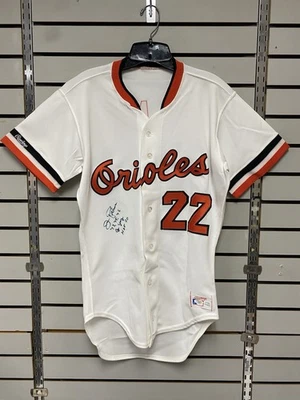 Jim Palmer HOF Signed Baltimore Orioles Rawlings Jersey W/ Inscriptions JSA - Image 1 of 4