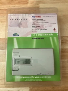 RiteTemp 5-1-1 Programmable Thermostat Model 781-733 (Factory Sealed) - Picture 1 of 4