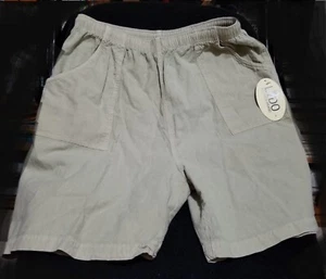 Lido Relaxed Brand Men's Large Shorts Draw String Waist 2 Pockets 100% Cotton - Picture 1 of 8