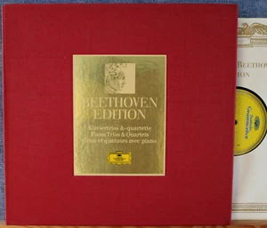 Kempff; Szeryng; Fournier; etc. Beethoven (Piano trios; Piano quartets). DGG box - Picture 1 of 3