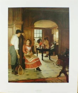 IMPRESIÓN/UNA DUCHA DE VERANO/HAYLIAR/ 33 X 39CMS/ TENIS/CALIDAD SUPERIOR - Imagen 1 de 1