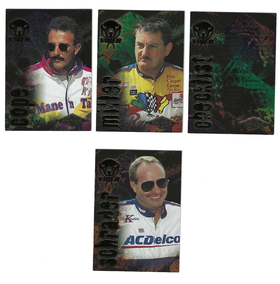 *1996 Viper BLACK MAMBA PARALLEL--# 77 Checklist 2 #200/499!--1 CARD ONLY!* - Image 1 of 1