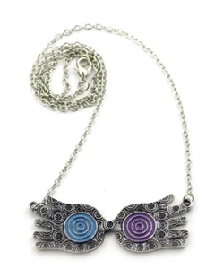 LUNA LOVEGOOD HALSKETTE-BRILLE/SPECTRA SPECS-HARRY POTTER-METALL/LEGIERUNG ANHÄNGER - Bild 1 von 4