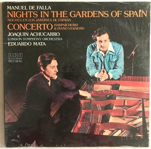 FALLA Nights The Gardens Of Spain - Eduardo Mata / Joaquín Achucarro *SEALED* LP - Picture 1 of 3
