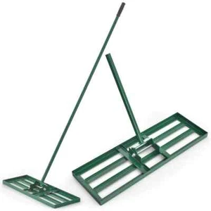 67 in. Lawn Leveling Rake Heavy-Duty Level Lawn Tool Garden Backyard/Lawn - Picture 1 of 7