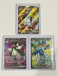 Arte completo Paldea Evolved UR - Meowscarada 231/193, Skeledirge #234, Quaquaval #235 - Imagen 1 de 8