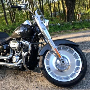 Mustache Engine Guard Bar For 2018-2020 Harley Softail Fatboy FLFB 107 FLFBS 114 - Picture 1 of 7