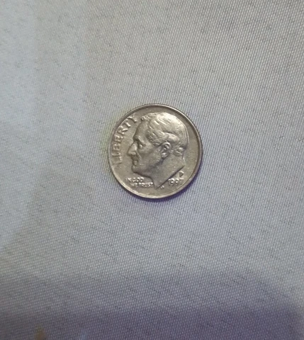 1997 P Roosevelt Dime Excellent Condition Cover