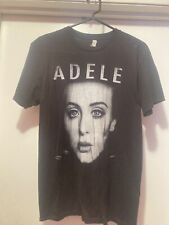 Adele Summer Tour 2016 Black Concert Tee (Size: Medium) Pre-Owned Tee