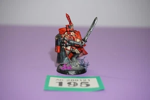 Warhammer 40k Astra Militarum Officio Prefectus Commissar / Commander Converted - Picture 1 of 4