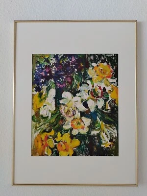 Gemälde "Narzissen", Öl auf Karton, Alla Sarkissian - Bild 1 von 4