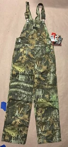 Vintage 1990’s Liberty Boys Camo Double Knee Overalls, Deadstock NWT, Size 14 - Picture 1 of 3