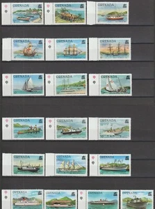 GRENADA 1980/84 SG 1081A/1099A MNH - Picture 1 of 1