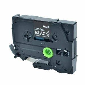 Paquete de 1 cinta de etiqueta transparente negra TZe111 TZ-111 para Brother P-Touch PT-1000 - Imagen 1 de 1