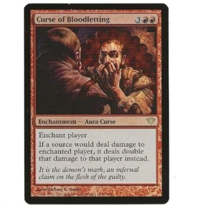 Curse of Bloodletting *Foil* Dark Ascension Rare Excellent Condition MTG - Picture 1 of 2