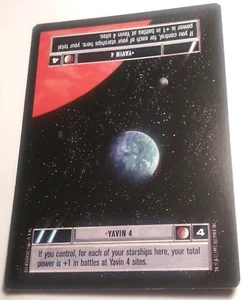 1995 Star Wars Customizable Card Game: Premiere Expansion Set Yavin 4  - Picture 1 of 3