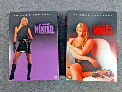 la femme Nikita The Complete Seasons 1 & 2 DVD TV Series 2003 Warner Bros Foto 1 de 4