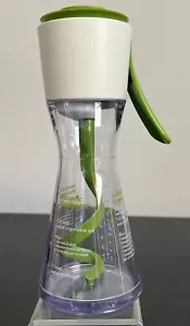 Salad Dressing Mixer Bottle w/ Manual Mixing Handle - Recipes on Bottle - - Picture 1 of 17