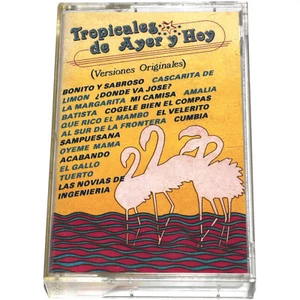 Tropicales de Ayer y Hoy Versiones Originales (Cassette Tape Mexico 1989) TESTED - Picture 1 of 6
