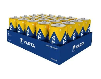 D Mono Batterie Varta Longlife Power MN1300 4920 Alkaline 20 St. (Tray) - Bild 1 von 3