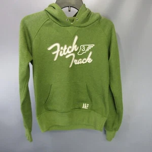 Abercrombie & Fitch Track Hoodie Women's Size M Hooded Sweatshirt Medium Y2K - Imagen 1 de 10