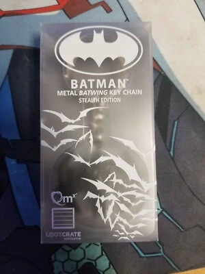 Llavero Batman Batwing DieCast Metal 1989 Película Caja de botín 2016 Nuevo Foto 1 de 3