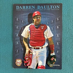Phillies WALL OF FAME PRINT Darren Daulton 2010 ~SGA - Picture 1 of 3