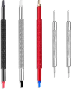 5 Pcs Watch Hands Repair Tool Kit, Stainless Steel Watch Hand Setting Tool, Push - Picture 1 of 12