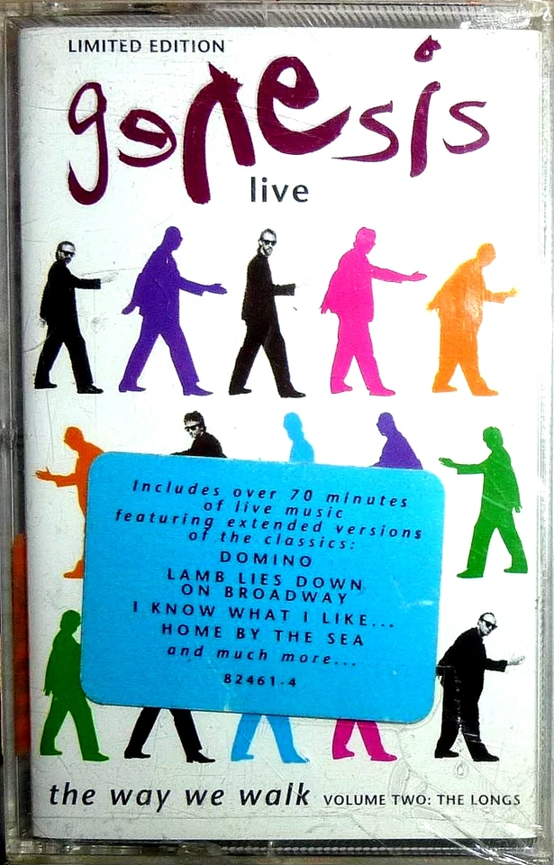Genesis - Live The Way We Walk / MC Kassette / 1993 /  OVP Sealed / USA / Vol. 2 - Bild 1 von 1