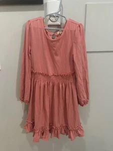 Matilda Jane Terracotta Dress size 8 Every Day Dress Long Sleeve - Picture 1 of 4