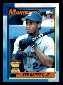 1990 Topps #336 Ken Griffey Jr. HOF Seattle Mariners NM/NM+ 7958 - Picture 1 of 2
