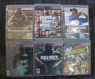 Lote/paquete PlayStation 3 PS3: Socom, GTA V, Call of Duty, Skyrim, Borderlands 2 Foto 1 de 4