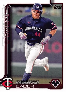 Harrison Bader 2025 Topps 356 Minnesota Twins Baseball Card - Picture 1 of 2