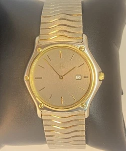 RELOJ HOMBRE EBEL 4 ACERO/ORO 750 34MM SPORT CLASSIQUE EXCELENTE ESTADO CUARZO 18390 - Imagen 1 de 6