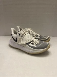 Nike Kyrie Low 3 TB Team Blank White Black Basketball Shoe CW6228-101 size10 Men - Picture 1 of 13