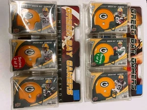 Aaron Rodgers 2008 cubierta superior (2) paquetes completos de barras colgantes Green Bay Packers - Imagen 1 de 7