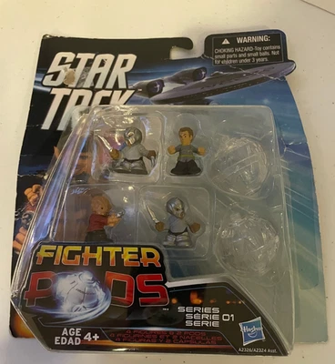 Star Trek Fighter Pods Serie 1 Hasbro 2012 Foto 1 de 4