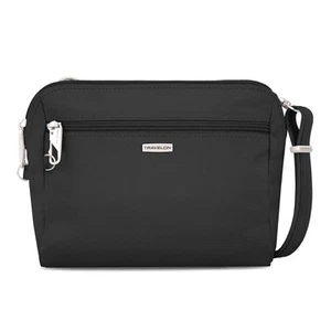 Travelon Bandolera Convertible Antirrobo Paquete Cintura Bolso Clásico Bolsa Nuevo - Imagen 1 de 1