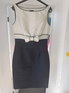 Abito donna Hobbs con fiocco e tasche taglia Uk8 - Foto 1 di 4