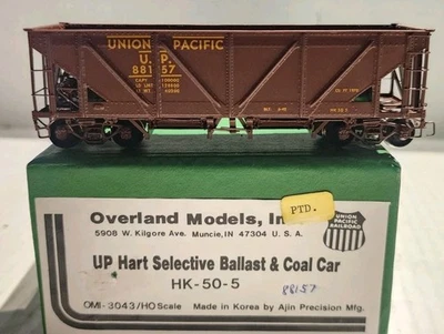 Overland Models HO Scale  Hart Selective Ballast  & Coal Union Pacific #88157 - Image 1 of 4