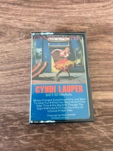 Cyndi Lauper, She's So Unusual (Cassette Tape, 1983) Time After Time - Picture 1 of 3
