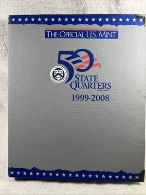 Official U.S. Mint 50 State Quarters Book 1999–2008 • No Quarters - Image 1 of 4