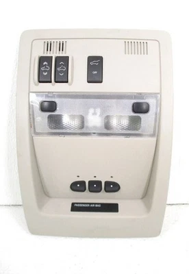 2010-2014 GMC Yukon XL 1500 Gray Overhead Lamp Console w/ Sunroof OEM LKQ - Image 1 of 4