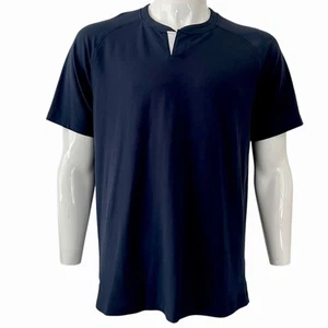 Camisa Rhone Hombre Talla Grande Delta Piqué Muesca Rugby Cuello en V - Imagen 1 de 4