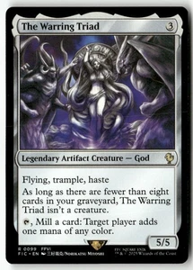 The Warring Triad R 99 non foil quasi nuovo MTG Commander: FINAL FANTASY Magic - Foto 1 di 1
