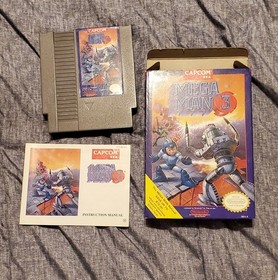 Mega Man 3 NES | Very Good Condition | Complete with Manual