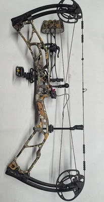 Elite Ritual 30 Realtree Camo Compound Bow Package RH 27/70 arrow rest sight mor - Image 1 of 4