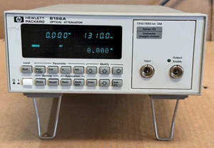 HP 8156A Optical Attenuator Option 101 1310/1550 nm SM FC/PC Precision - Picture 1 of 2