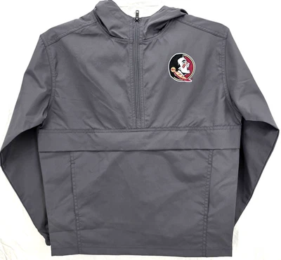 NEW Florida State Seminoles Champion 1/2 Zip Hooded Pullover Jacket Youth M 7-8 - Image 1 of 4