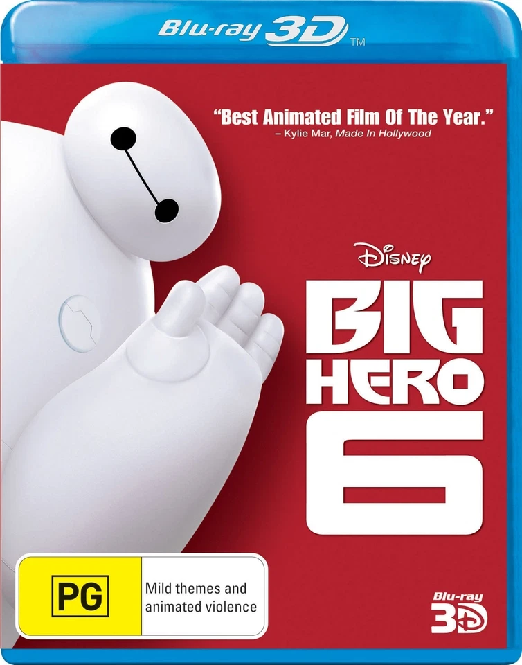 Big Hero 6 3D  (Blu-Ray) New & Sealed - Region B - Image 1 of 1